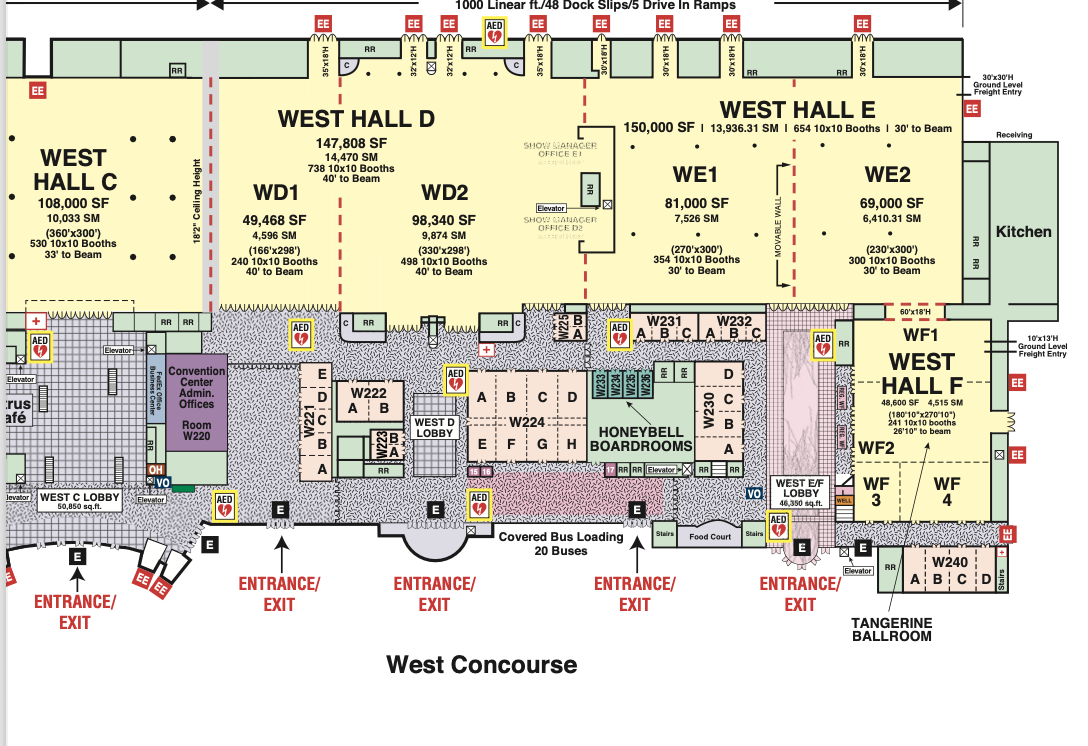 Convention Center 2nd Floor